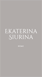 Mobile Screenshot of ekaterinasiurina.com
